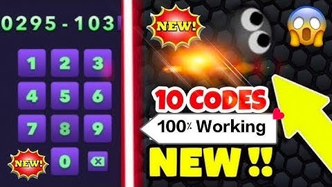 10 New Slither.io Promo Codes Unlock Skins || New Promo codes 2022 100٪ working