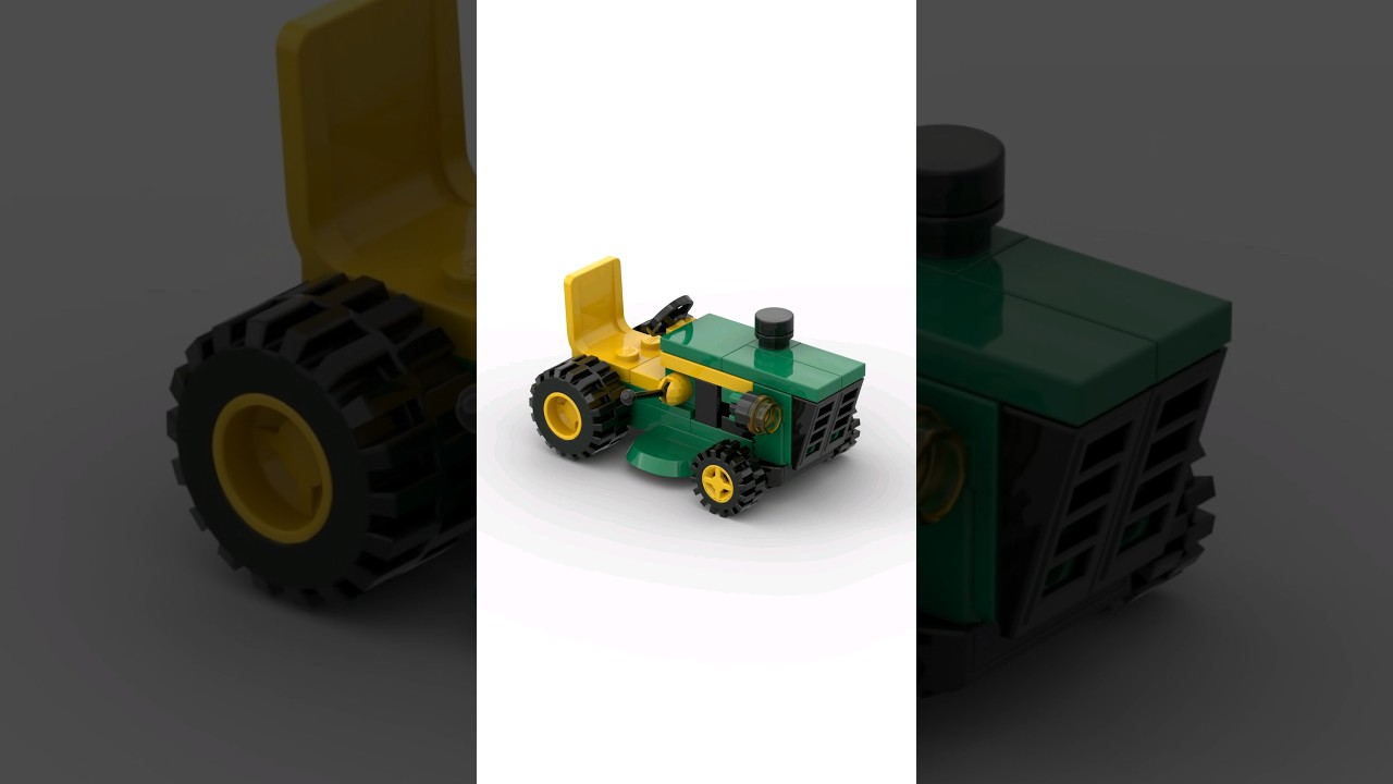 Building a Mini LEGO Tractor! 🚜🌾 