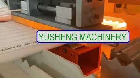 high speed pvc pipe belling machine or socketing machine