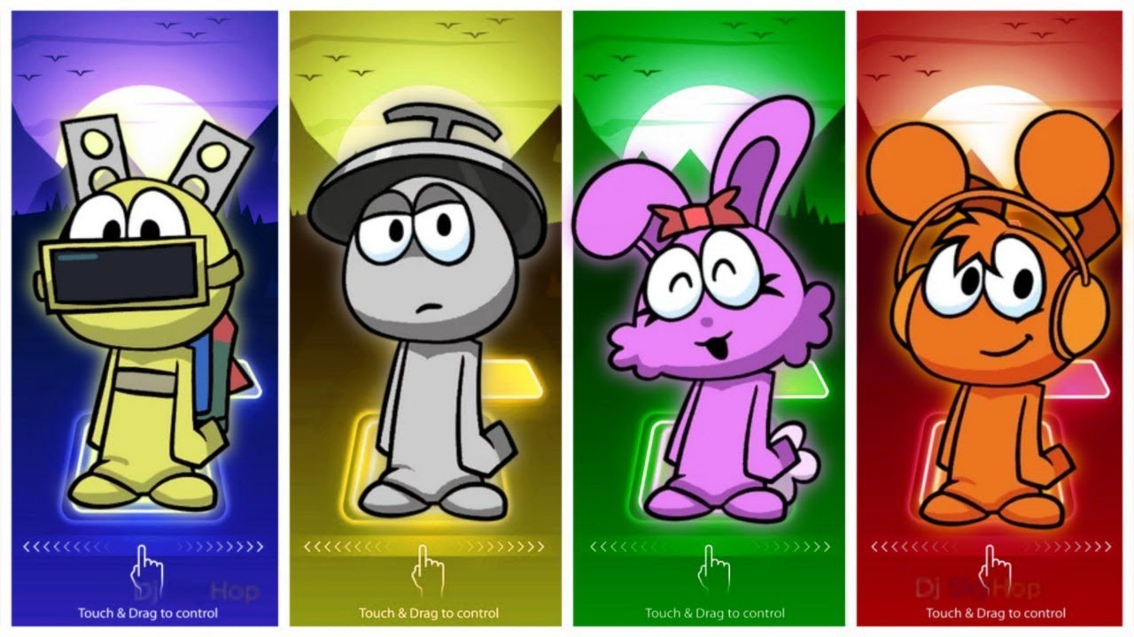 Follow The Rhythm And Jump Forever TILES HOP RUSH EDM  🎃🎃