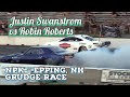 Street Outlaws 2021 No Prep Kings - Epping, NH: Grudge Race, Justin Swanstrom vs Robin Roberts