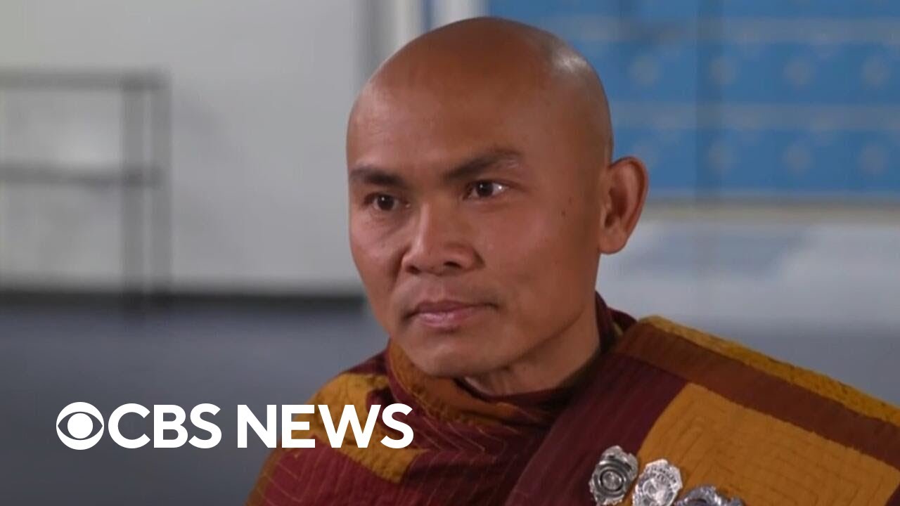 Buddhist monk recounts 15-week peace walk across U.S. after reaching final destination
