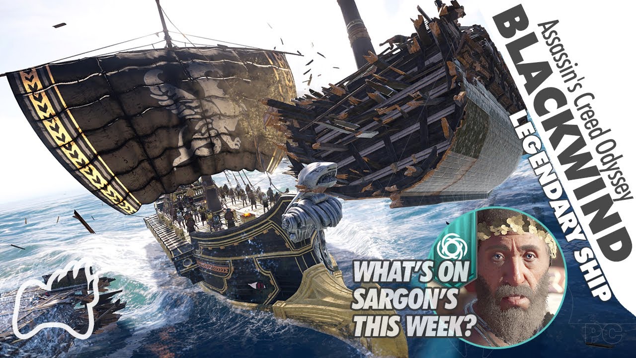 Assassin's Creed Odyssey Black Wind Legendary Ship - AC Odyssey Weekly  Bounty Sargon Weekly Reset - YouTube