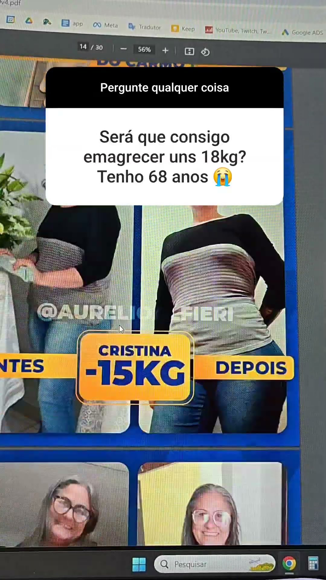 Me siga para ter resultados como esse! ?