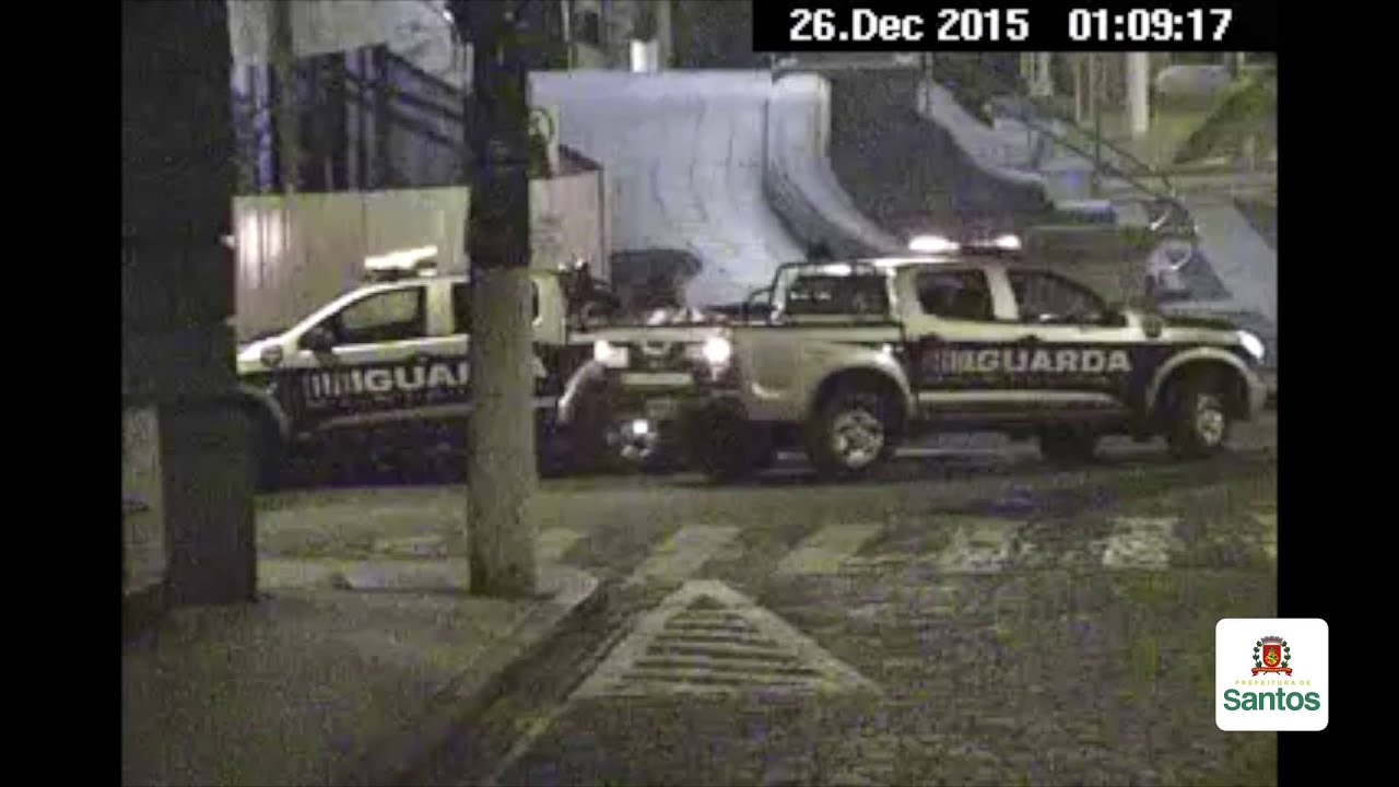 Câmeras do SIM flagram furto na Praça Mauá