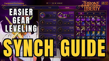 Throne and Liberty - Synch System - Easier Gear Enchanting - Quick Guide For Beginners