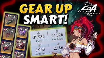 Ultimate Gear Guide - Part 3. Reaching 40k CP / 5k Null.【Crystal of Atlan】