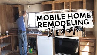 MOBILE HOME REMODELING UPDATE! SINGLE WIDE RENOVATION $10,000 FLIP | Living Hope Renovations