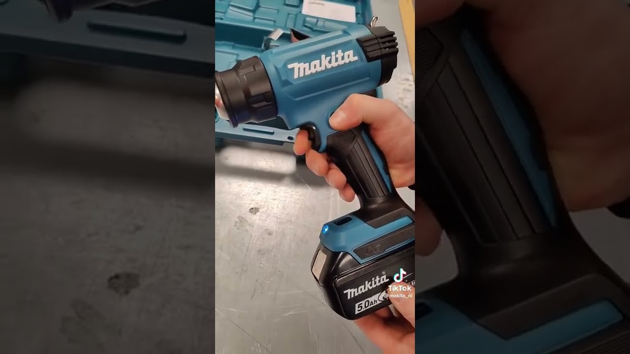 Makita Akku-Heissluftgebläse 18V (ohne Akku, ohne Ladegerät) im  Transportkoffer (Art. DHG181ZK)