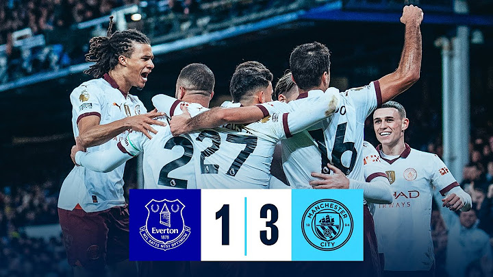 HIGHLIGHTS! CITY STAGE SUPERB FIGHTBACK TO MOVE INTO TOP FOUR | Everton 1-3 City | Premier League