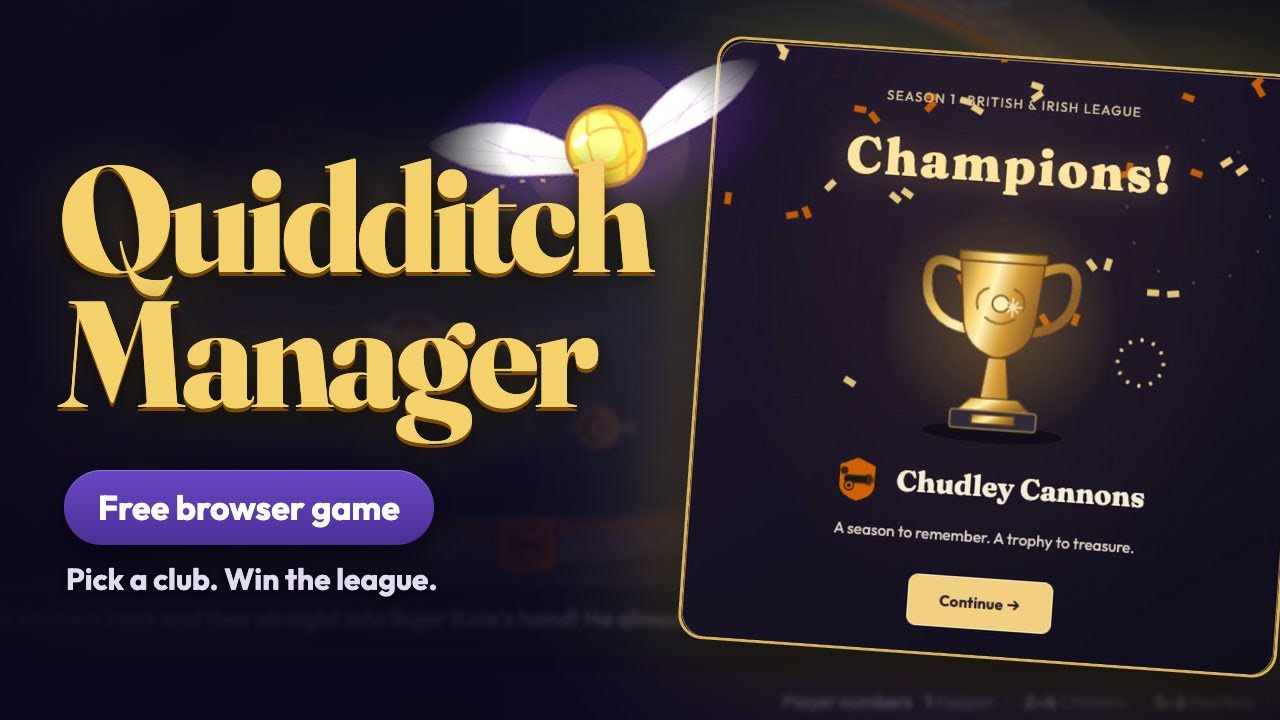 Quidditch Manager | trailer