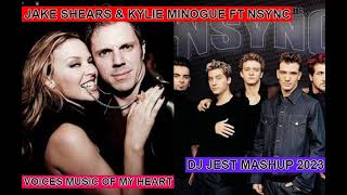 pop...jake shears &amp; kylie minogue ft nsync voices music of my heart dj jest mashups 2023