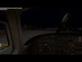Xplane adventures  uncut flight at night over so cal