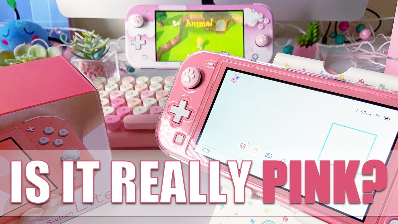 Nintendo Switch Lite Coral Pink