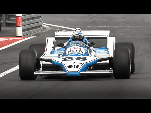 Ligier JS11/15 F1 Car in action: Cosworth DFV 3.0 V8 Pure Sound