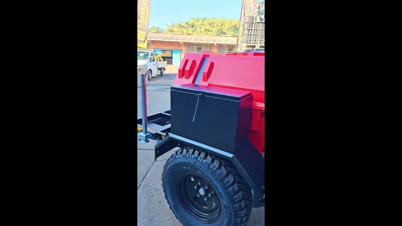Custom 1000Lt Fire Fighter Trailer unit ….