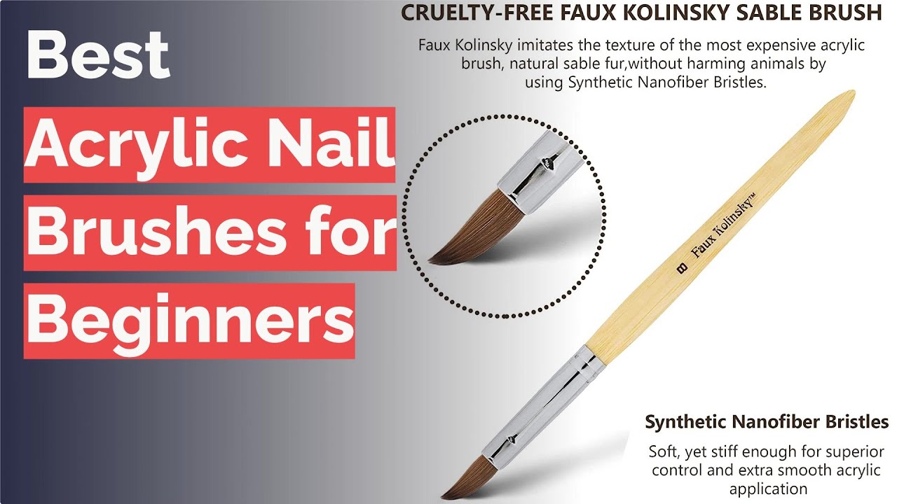 Amazon.com: Saviland 5PCS Kolinsky Acrylic Nail Brush Set - Size  4/8/10/12/16 Acrylic Nail Brushes for Acrylic Application, Blue Acrylic  Powder Brushes for Acrylic Nails Tool Set for Nail Extension & 3D Carving :