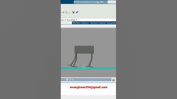 Quadruped robot Simscape MATLAB