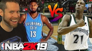 Nba 2K19 Celebrity Game W Paul George, Kevin Garnett, Agent, Ttg, Lsk