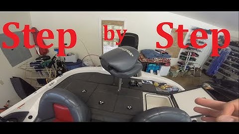 How to install a Transducer Inside the hull of a fiberglass boat with 5 minute epoxy