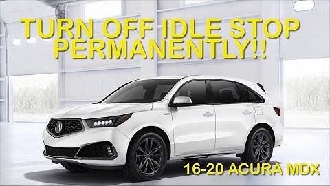 Idlestopper v2 - Acura MDX 16-20 - Turn OFF auto idle stop automatically!!