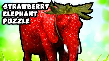 Strawberry Elephant Puzzle Gameplay | Android Puzzle Game