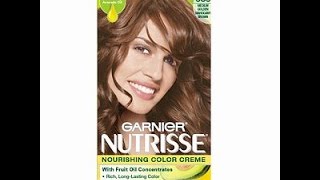 Review tinte Garnier Nutrisse - YouTube