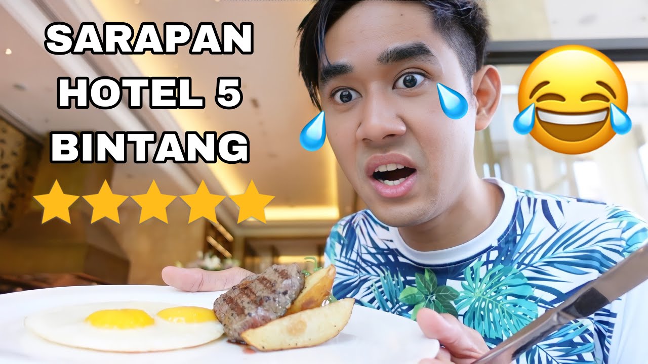 SARAPAN HOTEL 5 BINTANG 😂 DILAYAN MACAM ANAK RAJA 🤣