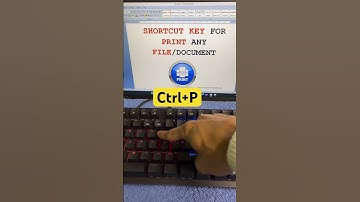 How to Print from computer Shortcut #shortcutkeys #trending #print #tricks #dysatech ​⁠