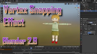 Quick Blender 2.9 Tutorials: Vertex Snapping