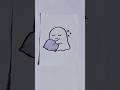 “Sleep mode ON 💤 | Cute Doodle Art”#doodleart #sleepingdoodle #doodledrawing #youtubeshorts #art