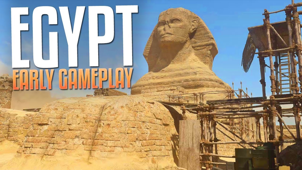 Egypt Map Early Gameplay (Call of Duty: WW2 DLC2 War Machine) - YouTube