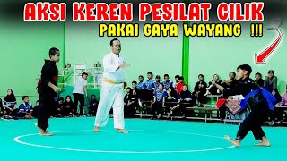 Aksi Keren Pesilat Cilik Pakai Gaya Wayang di PSHT Cup Boyolali 2023 - Sambung PSHT