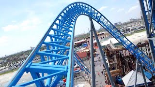 Iron Shark Front Seat POV 2019 FULL HD Galveston Island Historic Pleasure Pier