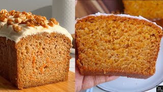 Soft & Moist Carrot Cake 🥕🍰that melts in your mouth! Easy Quick Recipes! Moist, Simple & Delicious! screenshot 4