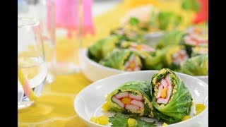 Raw Spring Roll Salad ｜ Party Kitchen --Transcription of Party Kitchen&#39;s recipe