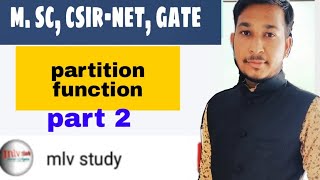 partition function ( part 2)