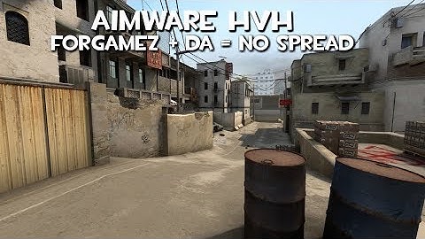 csgo aimware hvh - nospread feat. Da