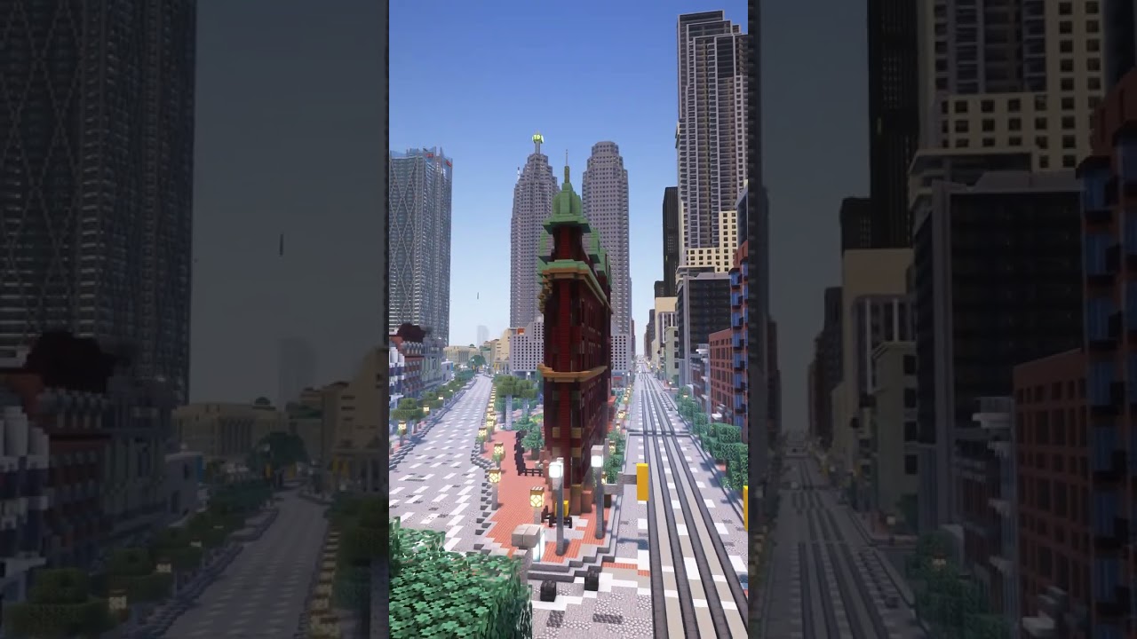 The Most Detailed Minecraft City Re-Creation Ever!!