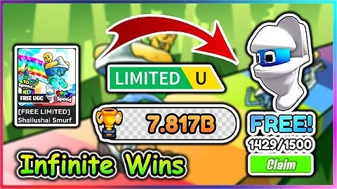 [UGC LIMITED] Roblox Shailushai Smurf Cat Race Simulator Script - Infinite Wins