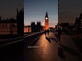 Unos segundos en Londres... Día, tarde y noche con el Big Ben ✨ #shorts #youtubeshorts #uk