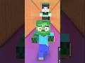 Zombie Vs Frontman in Elevator Trap | Squidgame 3 ⌚⚡#minecraft #viral #osmp