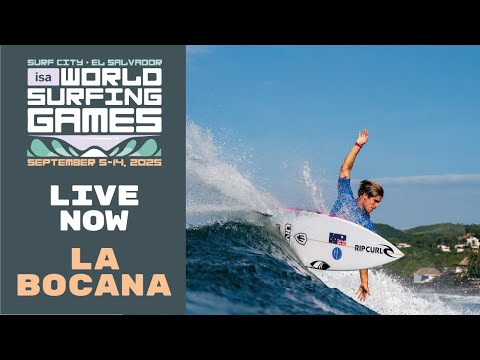 LIVE NOW Finals Day 2025 Surf City El Salvador ISA World Surfing Games