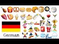 Lerne 175 Wörter - Deutsch mit Emojis -  Teil 2 🤸‍♀️🏂👨‍🏭💅🤳