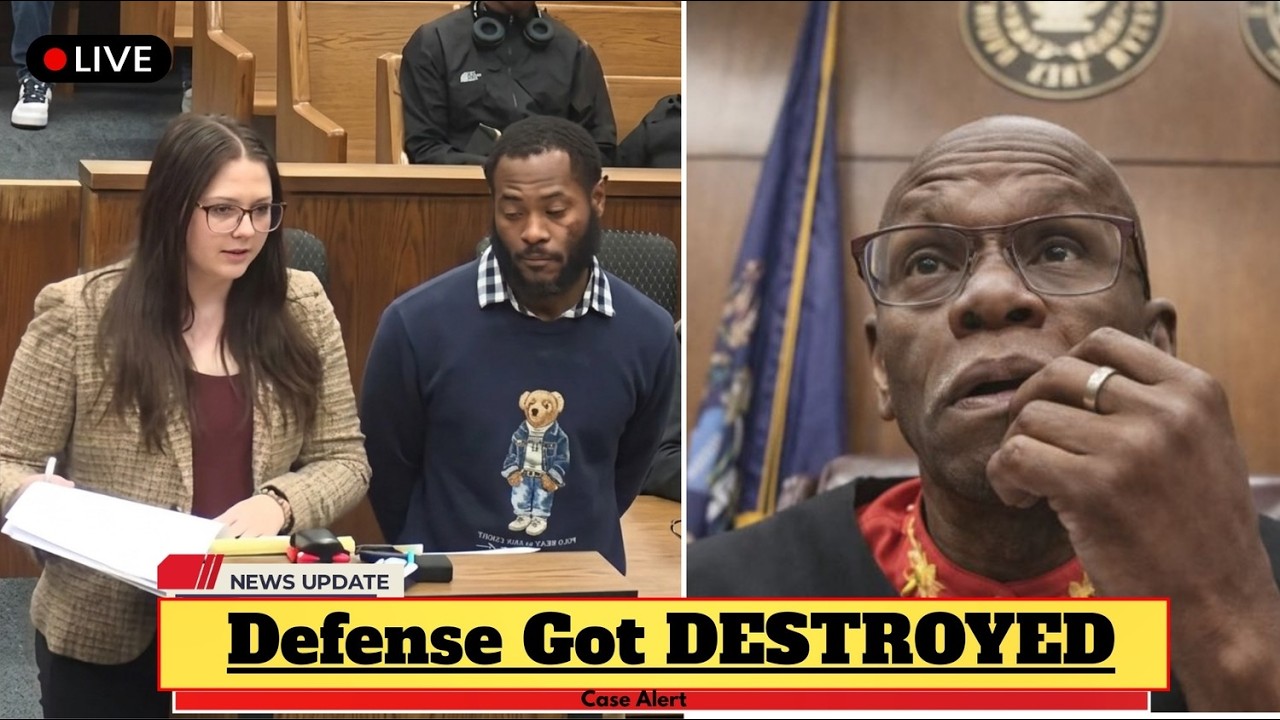 Защита думала, что побеждает, — но судья пресекает это.