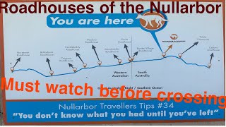 Circumnavigating Australia  MUST WATCH before crossing the Nullarbor roadhouses on the Nullarbor