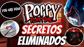 Secretos ELIMINADOS de Poppy Playtime | ¿PLAYER HUMANO? | Playtime News