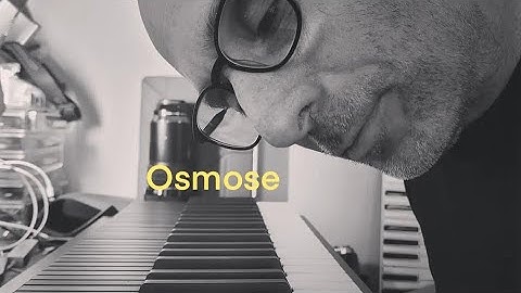 First jam on Expressive E Osmose (audio recorded on phone)