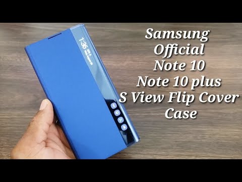 Samsung Galaxy Note 10/Note 10 Plus S View Flip Cover Case