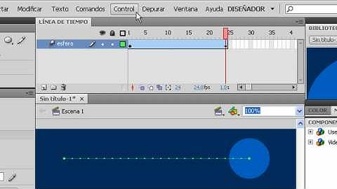 Flash CS4 : Introduccion Interpolacion de Movimiento